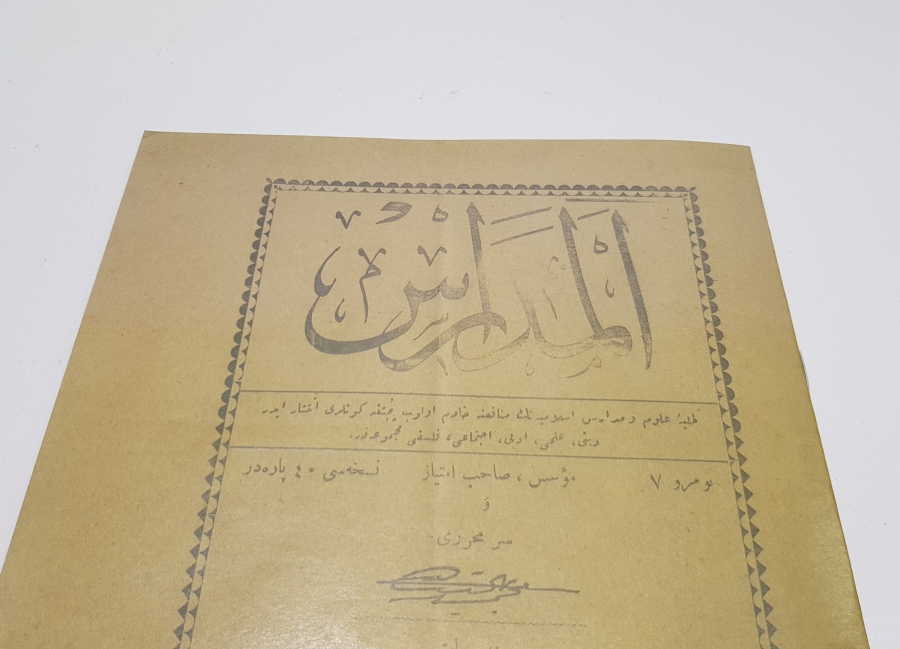 OSMANLI DÖNEMİ MECMUA