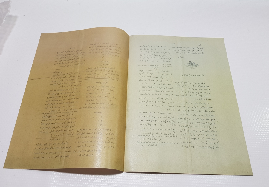 OSMANLI DÖNEMİ MECMUA