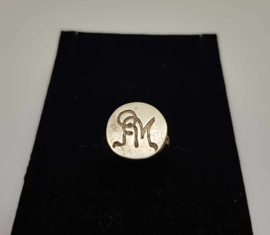 CUMHURİYET BAŞLARI EL KAZIMA GÜMÜŞ ŞAHIS MÜHRÜ