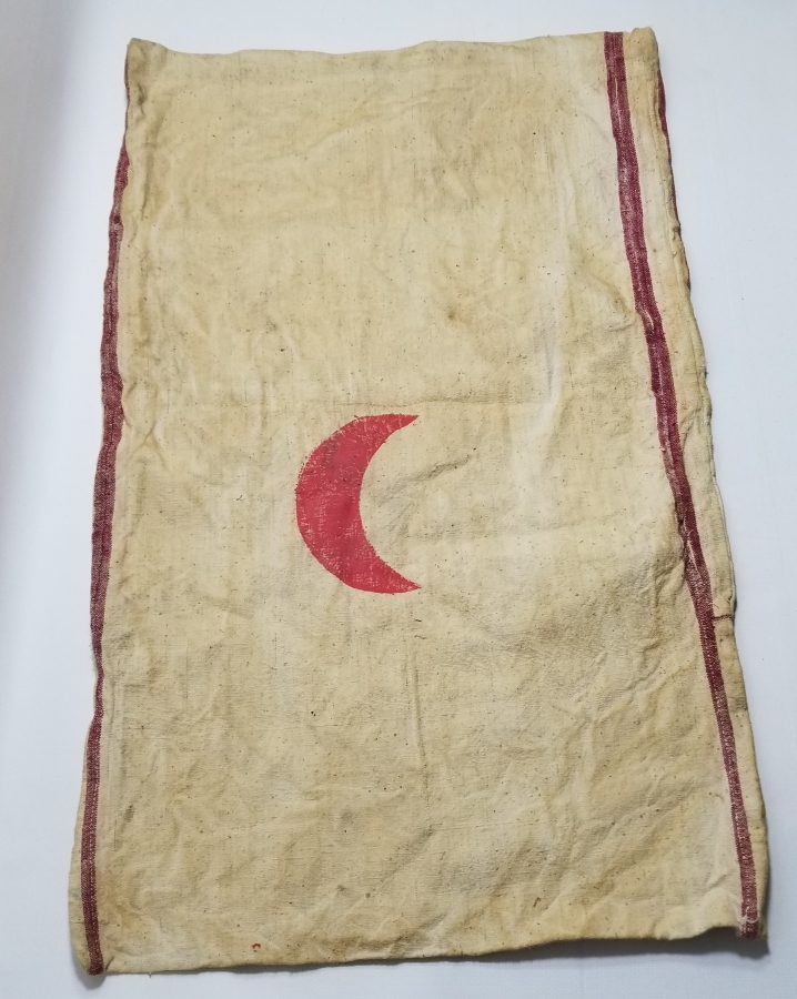 OSMANLI DÖNEMİ NADİR HİLAL-İ AHMER ERZAK ÇUVALI