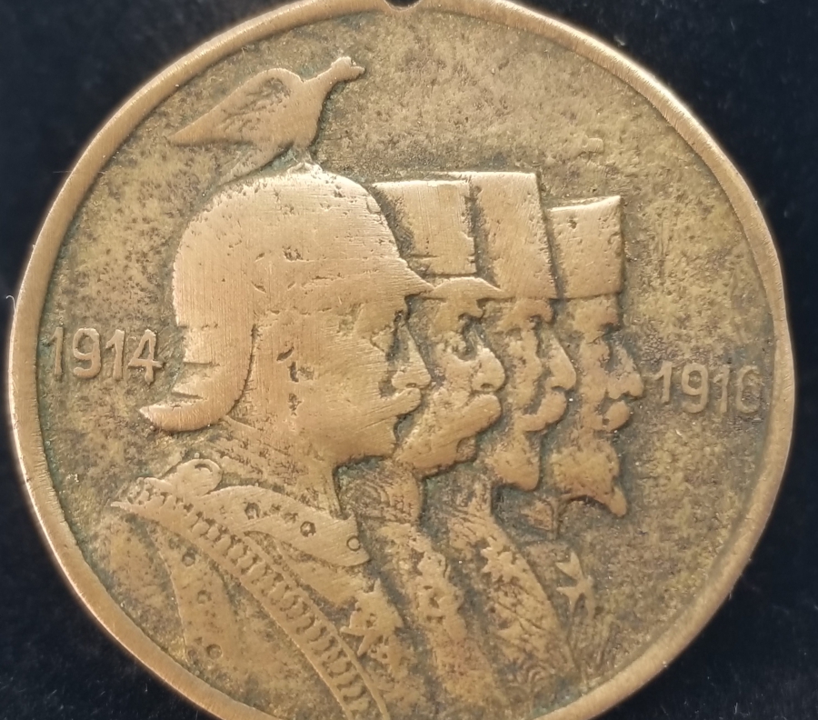 1. DÜNYA SAVAŞI DÖNEMİ İTTİFAK MADALYA