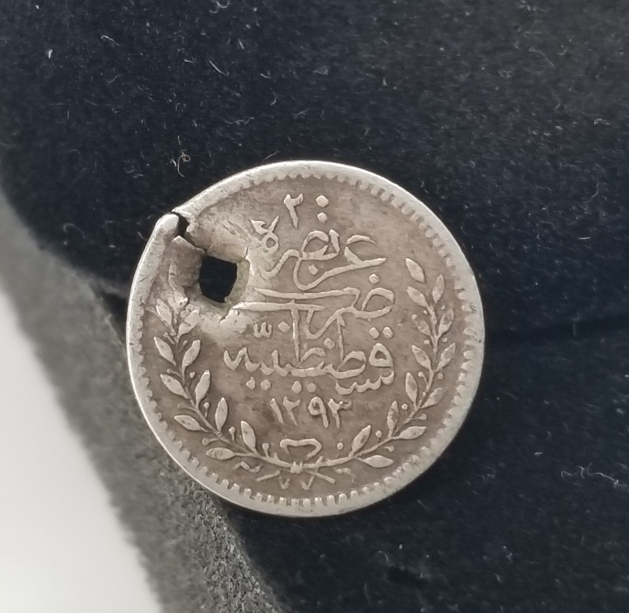 ABDÜLAZİZ HAN DÖNEMİ ÇOK NADİR GÜMÜŞ 20 PARA NADİR