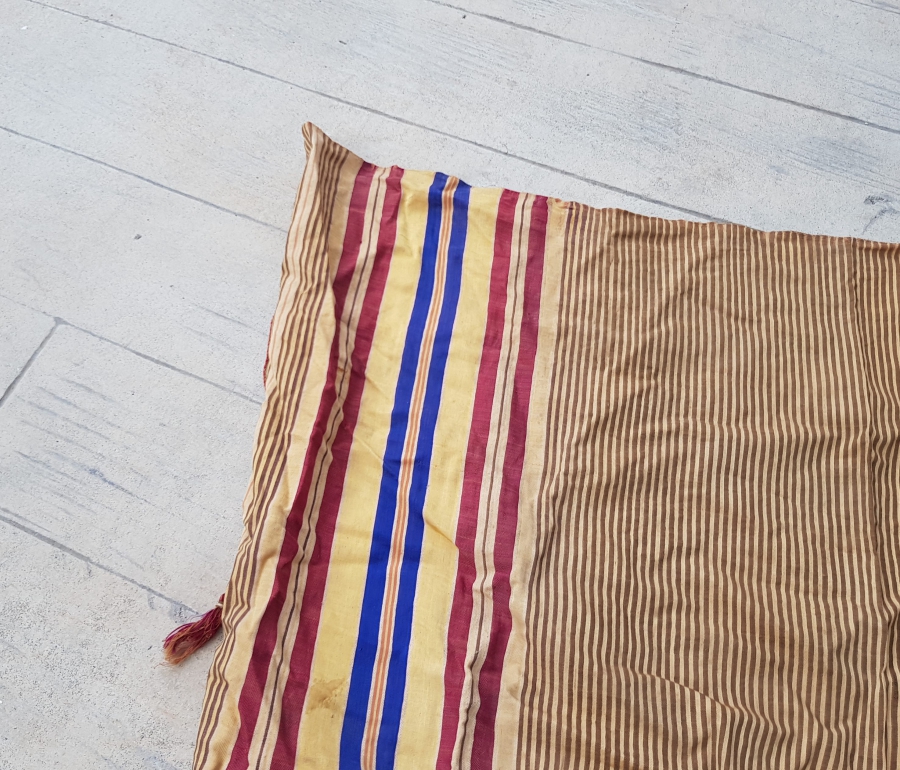 NADİR TİPTE OSMANLI DÖNEMİ EL DOKUMA KEFİYE - EFE DOLAĞI