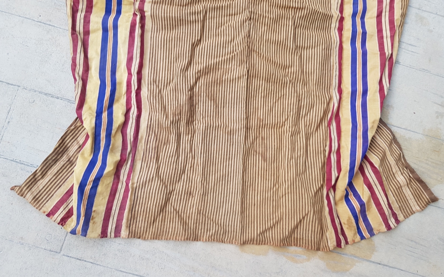 NADİR TİPTE OSMANLI DÖNEMİ EL DOKUMA KEFİYE - EFE DOLAĞI