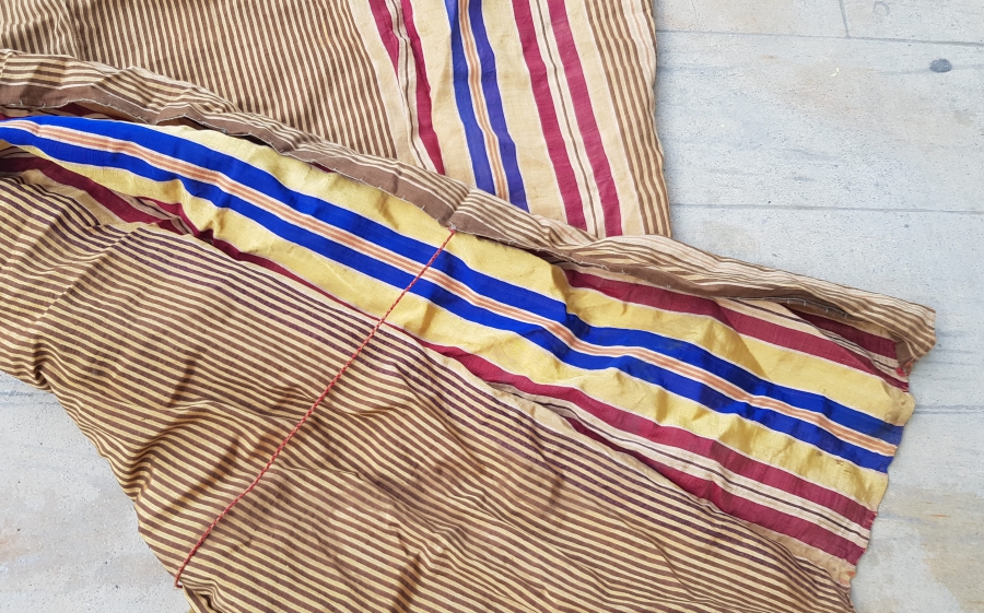 NADİR TİPTE OSMANLI DÖNEMİ EL DOKUMA KEFİYE - EFE DOLAĞI