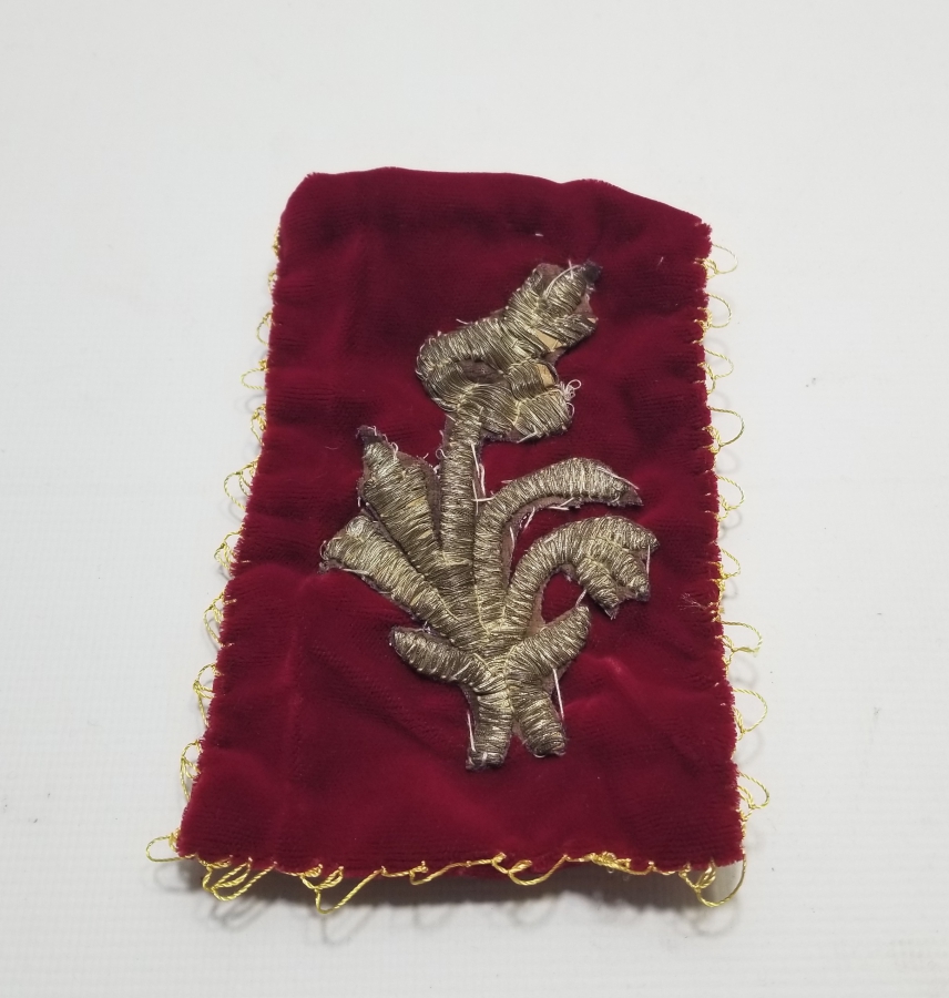 SIRMA APLİKLİ OSMANLI DÖNEMİ KADİFE KESE