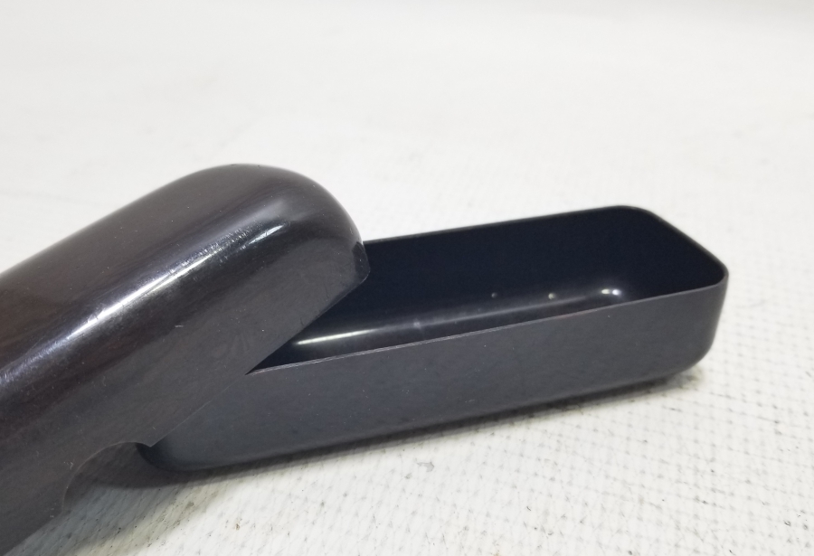 ANTİKA AHŞAP KAPAKLI BAKALİT KUTU