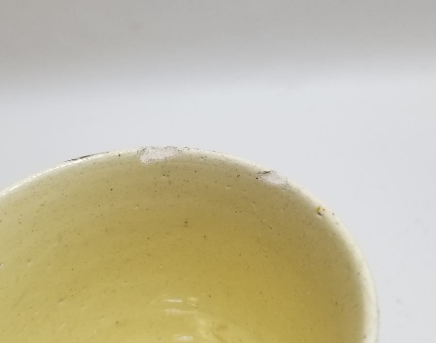 OSMANLI DÖNEMİ EL BOYAMA KÜTAHYA ŞERBET BARDAĞI