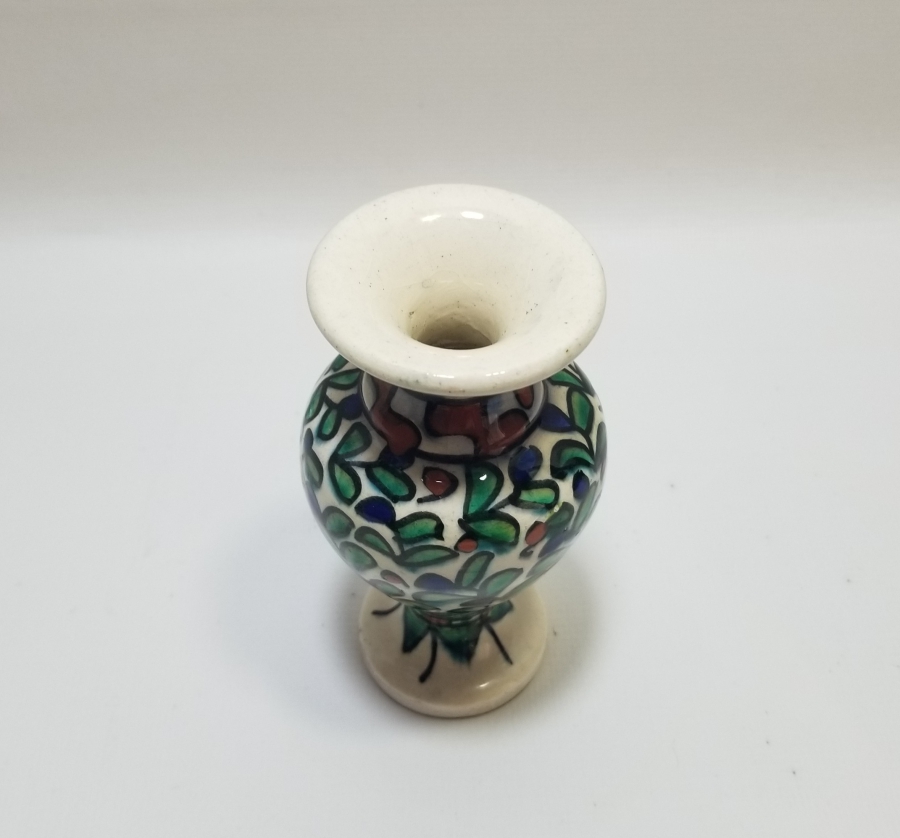 EL BOYAMA ANTİKA KÜTAHYA VAZO