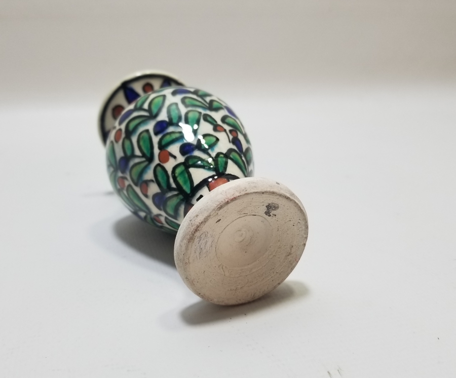 EL BOYAMA ANTİKA KÜTAHYA VAZO