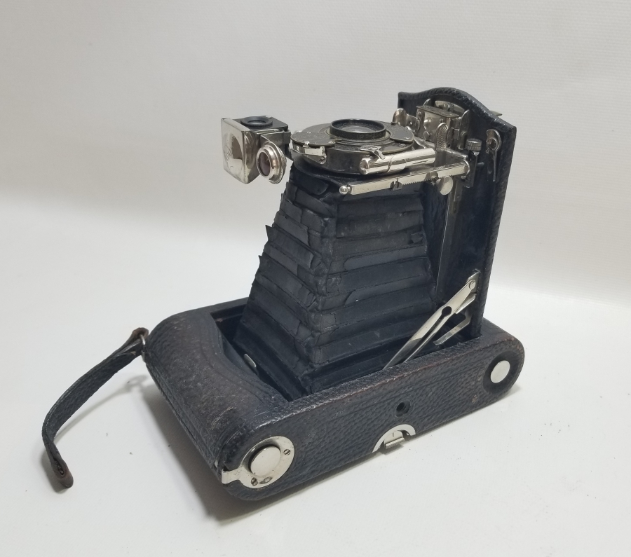 OSMANLI DÖNEMİ BÜYÜK BOY KODAK KÖRÜKLÜ FOTOĞRAF MAKİNESİ