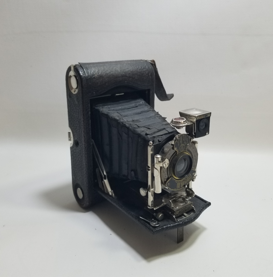 OSMANLI DÖNEMİ BÜYÜK BOY KODAK KÖRÜKLÜ FOTOĞRAF MAKİNESİ