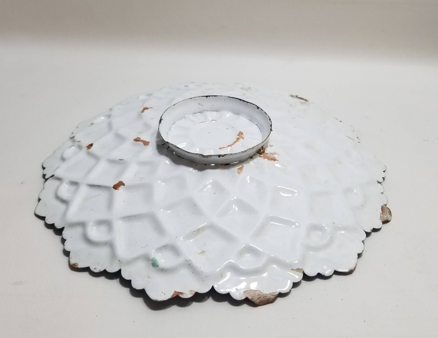 ÜZERİ MİNE İŞÇİLİKLİ BÜYÜK BOY ANTİKA MEYVELİK - İKRAMLIK