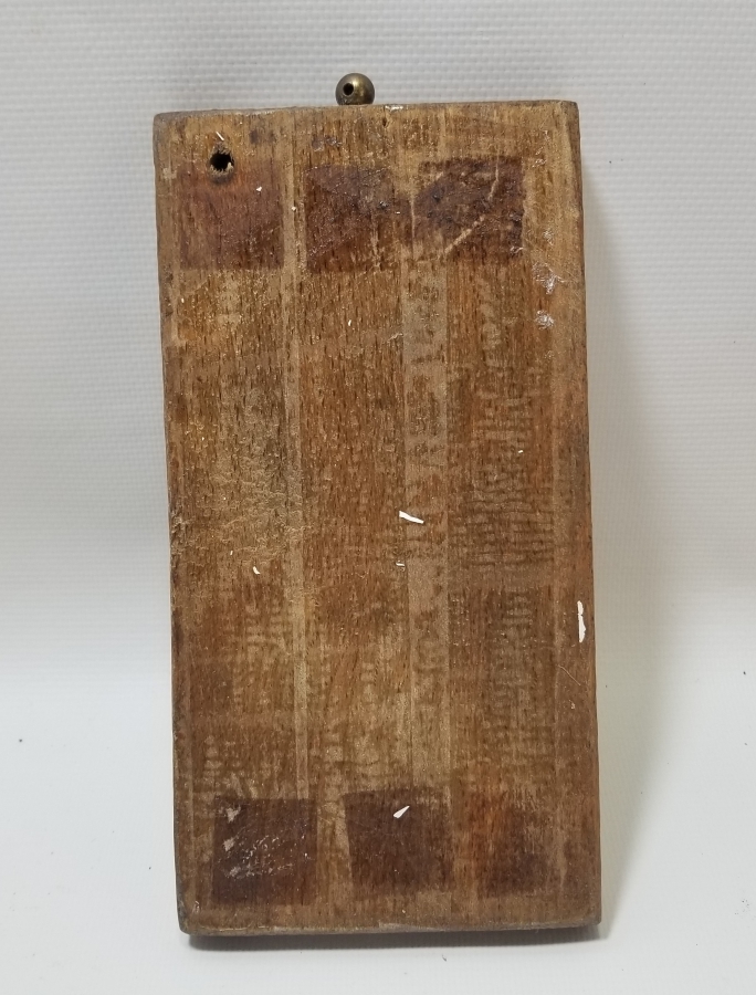 EL OYMA İŞÇİLİKLİ ANTİKA AHŞAP KURABİYE KALIBI