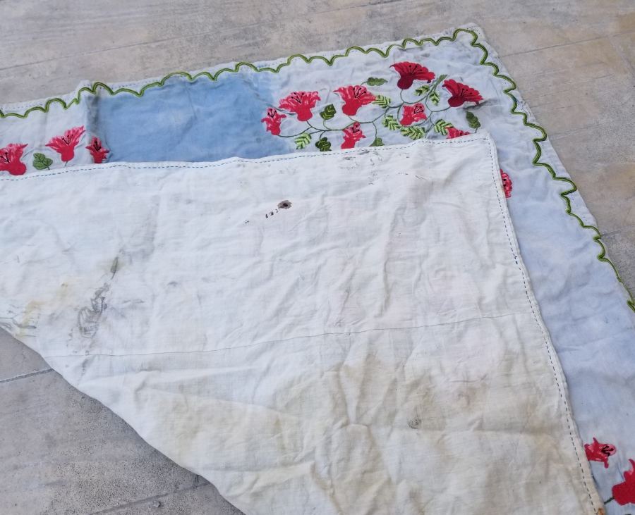 OSMANLI DÖNEMİ EL İŞİ İPEK GELİN BOHÇASI