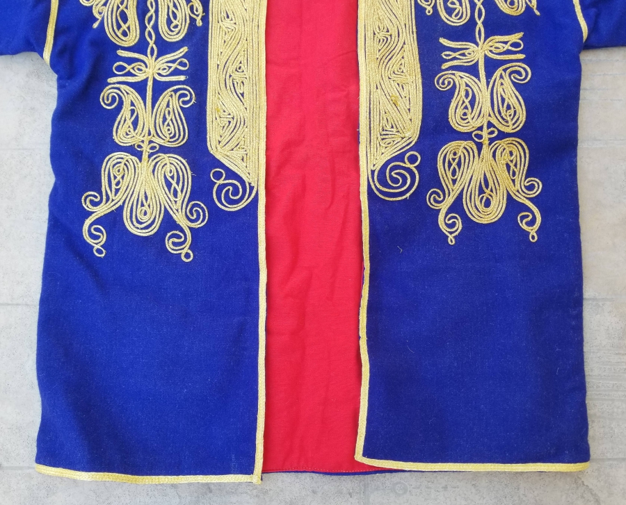 NADİR TİPTE OSMANLI DÖNEMİ SIRMALI GELİN CEPKENİ