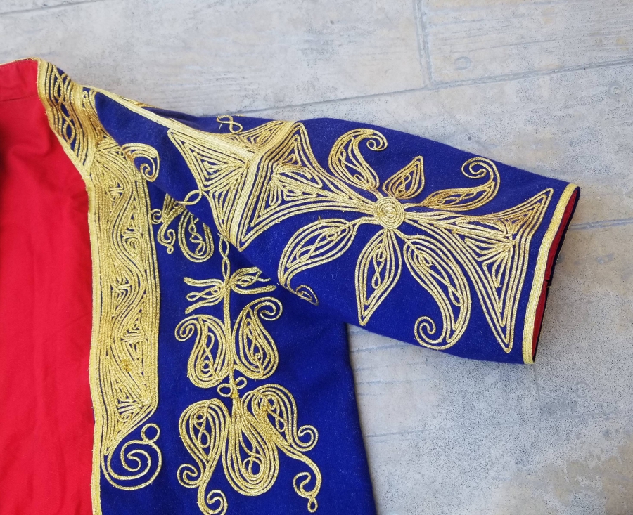 NADİR TİPTE OSMANLI DÖNEMİ SIRMALI GELİN CEPKENİ