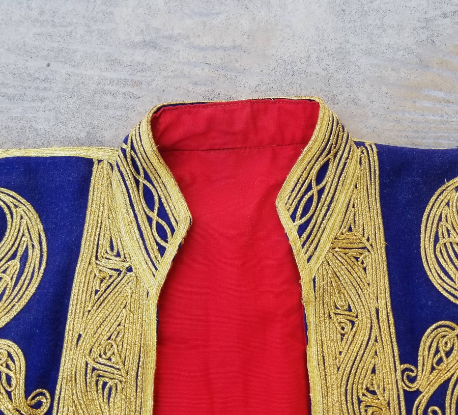 NADİR TİPTE OSMANLI DÖNEMİ SIRMALI GELİN CEPKENİ