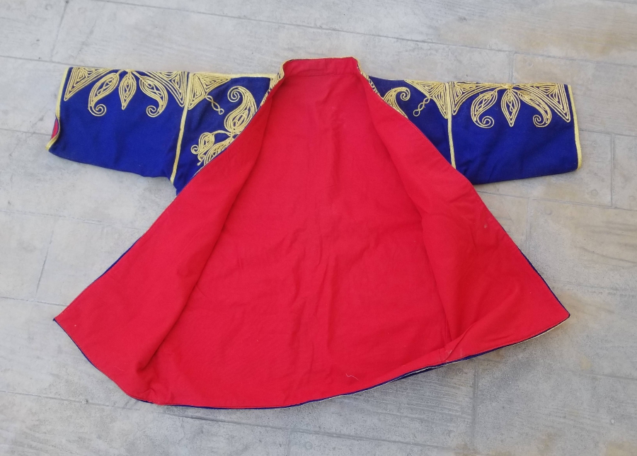 NADİR TİPTE OSMANLI DÖNEMİ SIRMALI GELİN CEPKENİ