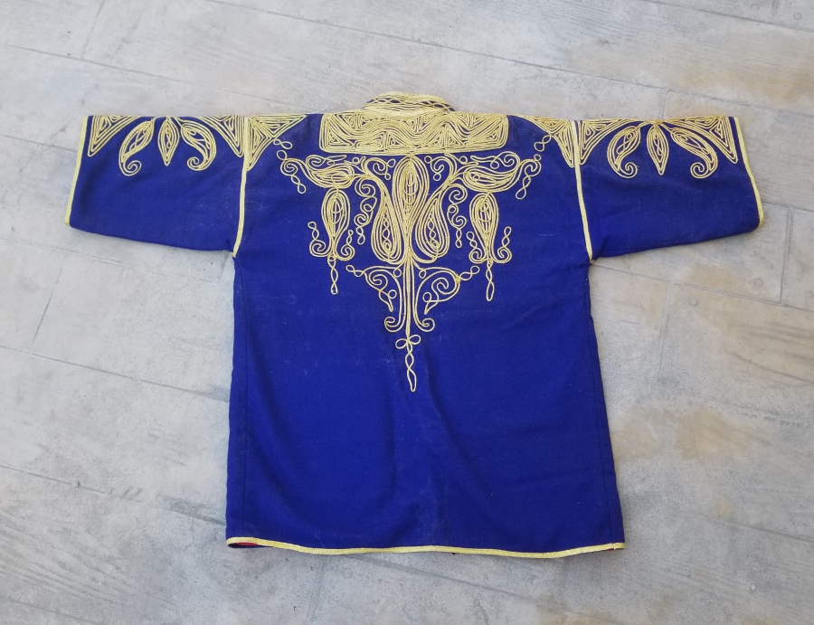 NADİR TİPTE OSMANLI DÖNEMİ SIRMALI GELİN CEPKENİ