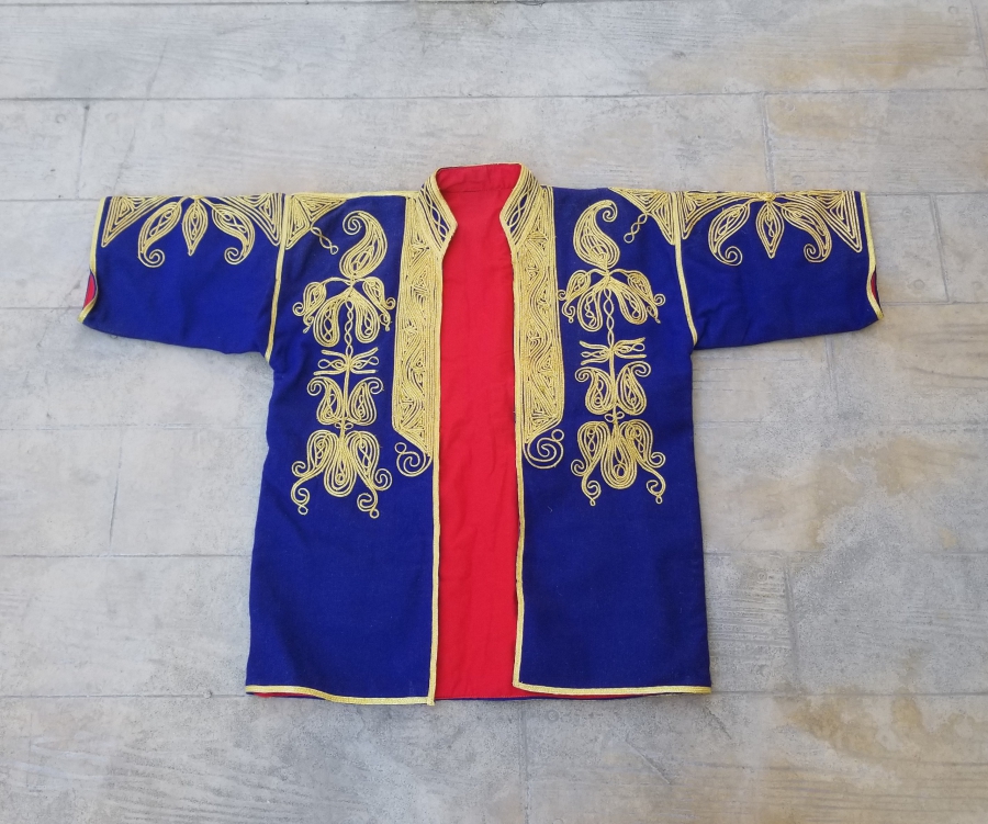 NADİR TİPTE OSMANLI DÖNEMİ SIRMALI GELİN CEPKENİ