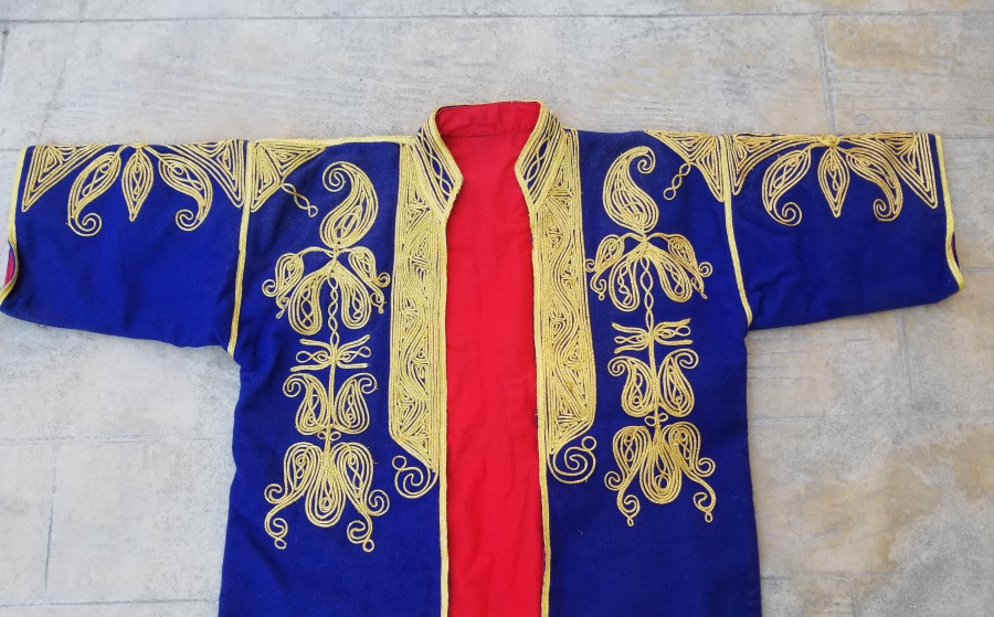 NADİR TİPTE OSMANLI DÖNEMİ SIRMALI GELİN CEPKENİ