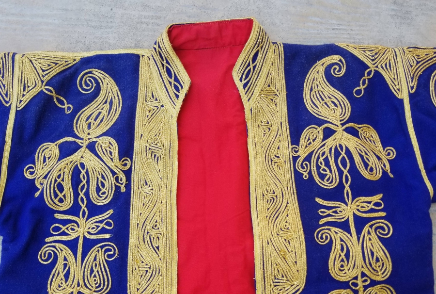 NADİR TİPTE OSMANLI DÖNEMİ SIRMALI GELİN CEPKENİ