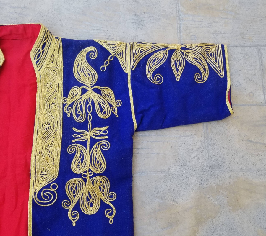 NADİR TİPTE OSMANLI DÖNEMİ SIRMALI GELİN CEPKENİ