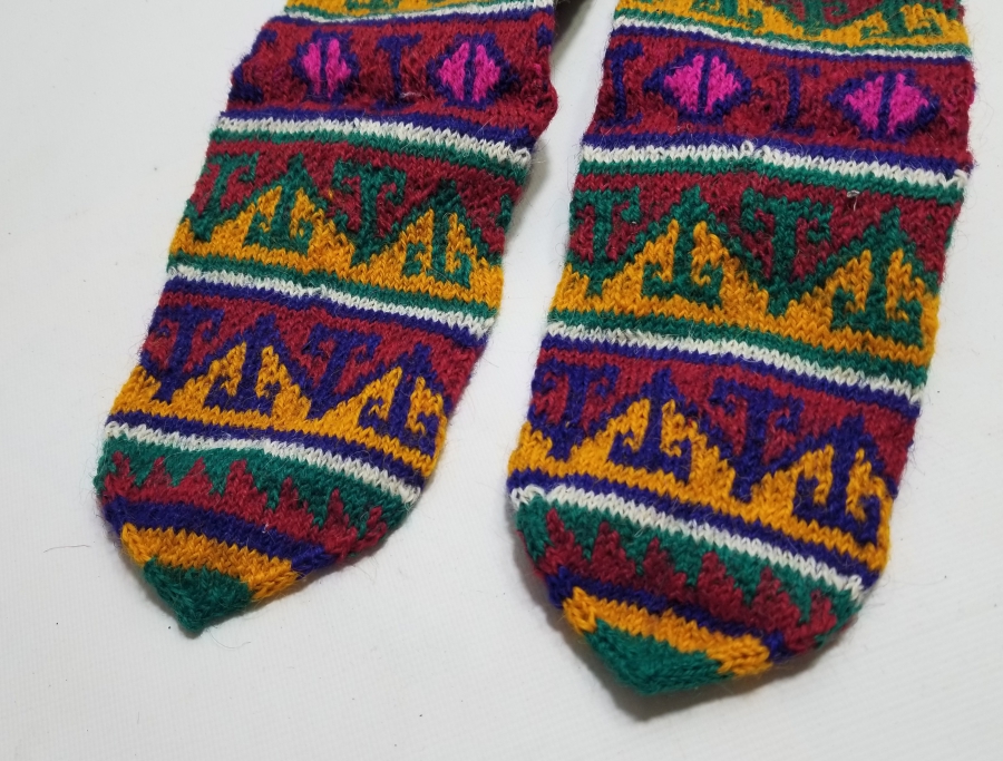 OSMANLI DÖNEMİ EL ÖRME YÖRÜK İŞİ ÇORAP