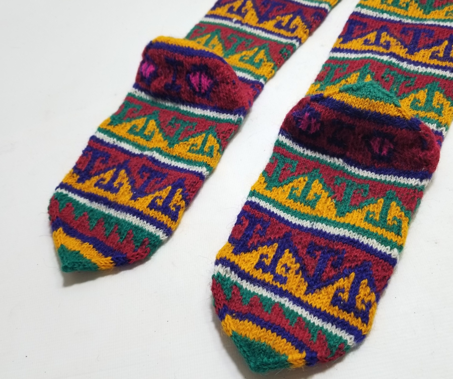 OSMANLI DÖNEMİ EL ÖRME YÖRÜK İŞİ ÇORAP