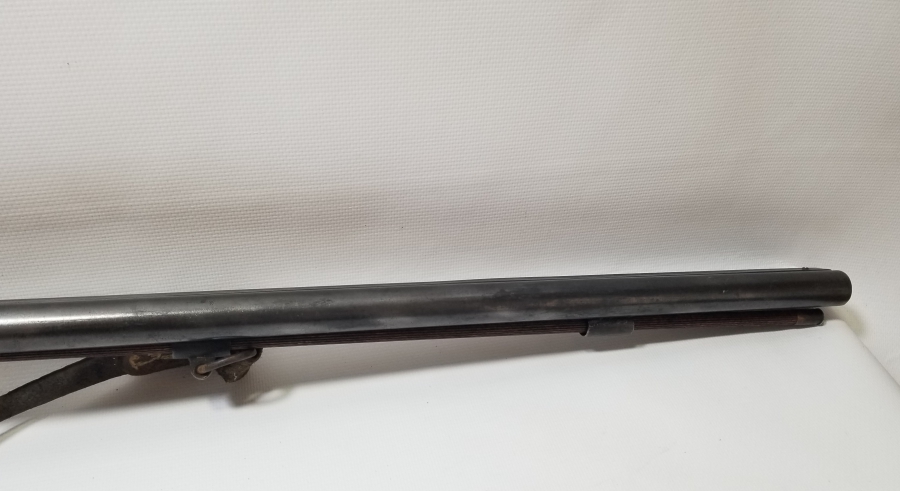 ÜZERİ AV SAHNELİ OSMANLI DÖNEMİ ÇİFTE DOLMA TÜFEK