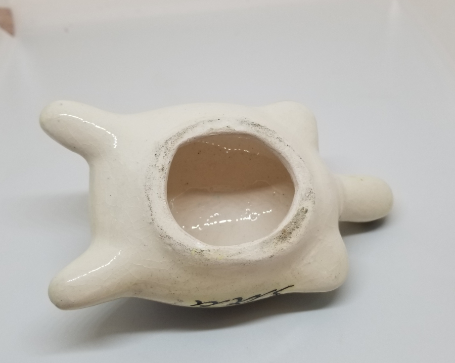 SITKI USTA İMZALI NADİR KAPLUMBAĞA FİGÜRÜ SERAMİK BİBLO