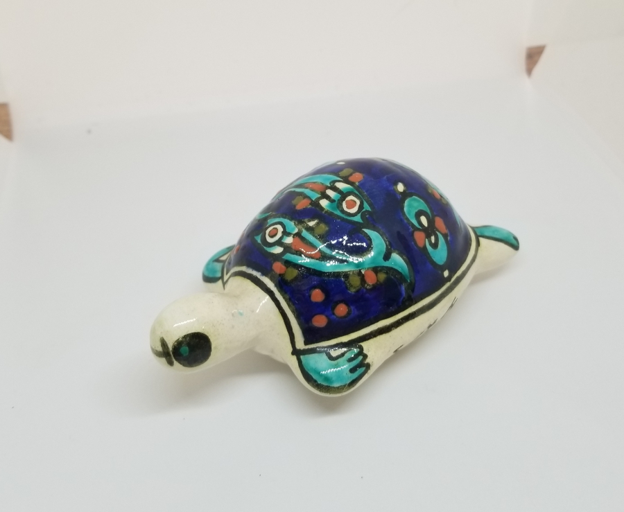 SITKI USTA İMZALI NADİR KAPLUMBAĞA FİGÜRÜ SERAMİK BİBLO