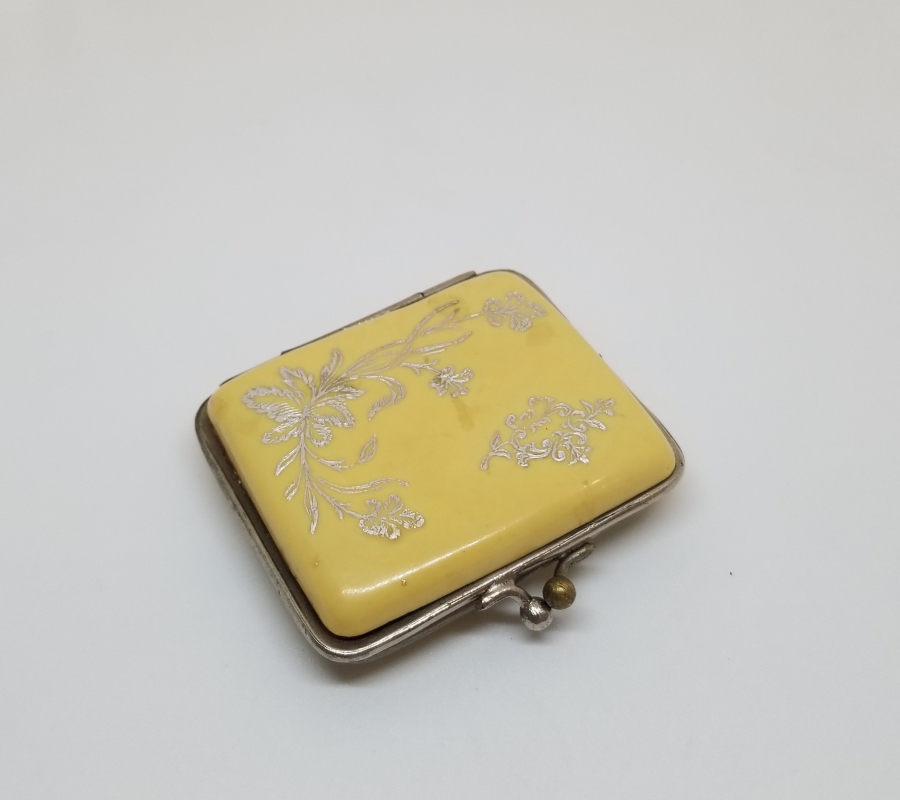 OSMANLI DÖNEMİ GÜMÜŞ VARAKLI CÜZDAN