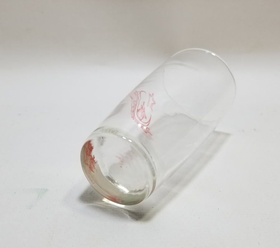 CUMHURİYET BAŞLARI ÇOK NADİR ÜZERİ BOZKURT VE AY YILDIZLI BARDAK