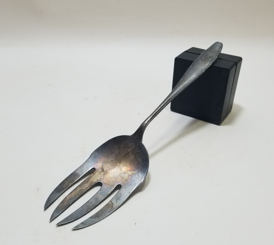 ŞİRKET-İ HAYRİYE DAMGALI OSMANLI DÖNEMİ SERVİS ÇATALI