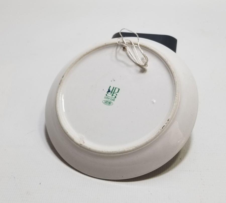 SÜMERBANK HATTATLAR SERİSİNDEN NADİR PORSELEN TABAK