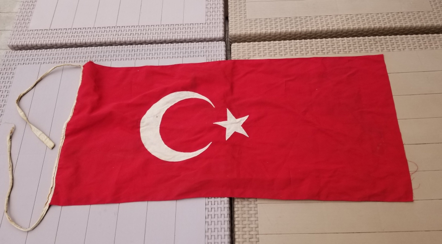 ANTİKA ASKERİ BAYRAK - FLAMA