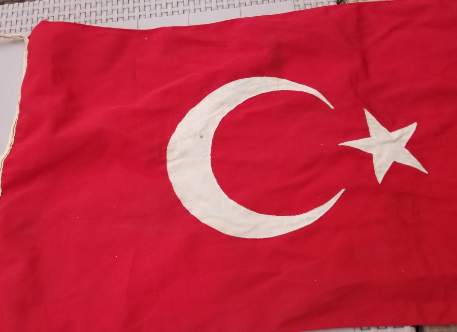 ANTİKA ASKERİ BAYRAK - FLAMA