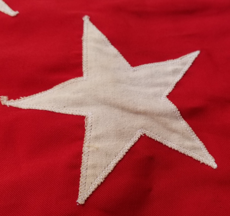 ANTİKA ASKERİ BAYRAK - FLAMA