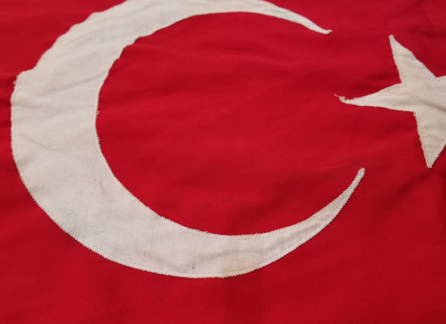 ANTİKA ASKERİ BAYRAK - FLAMA