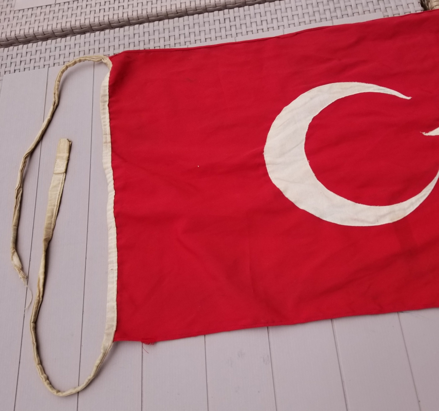 ANTİKA ASKERİ BAYRAK - FLAMA