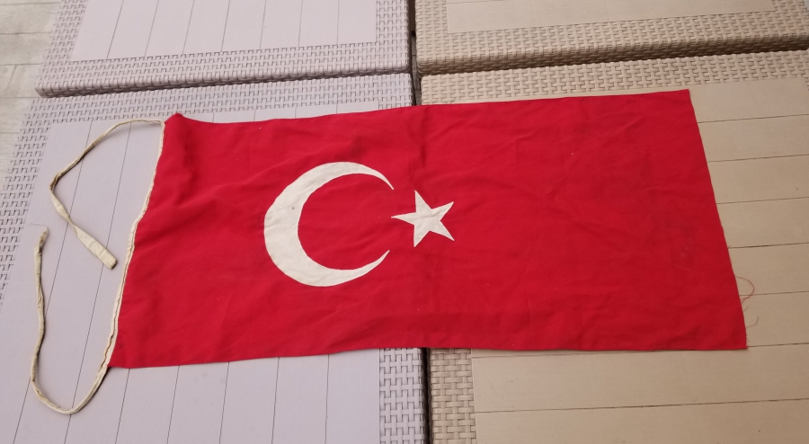 ANTİKA ASKERİ BAYRAK - FLAMA