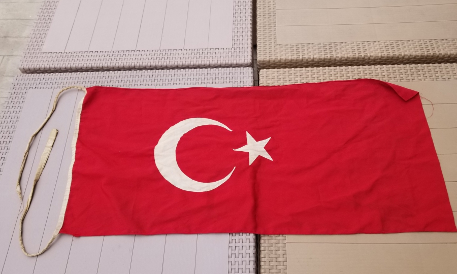 ANTİKA ASKERİ BAYRAK - FLAMA