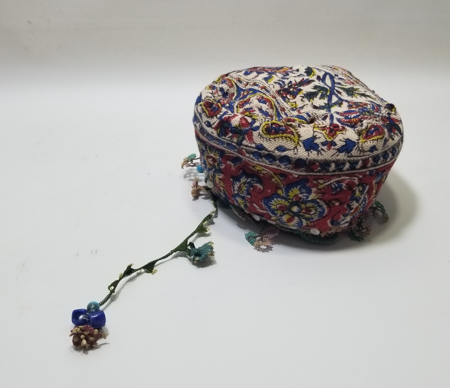 OSMANLI DÖNEMİ NADİR TİPTE İĞNE OYALI KIRKAĞAÇ BASKILI NADİR GELİN FESİ