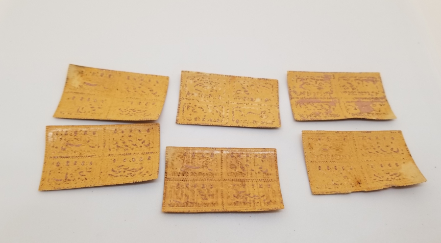 OSMANLICA YAZILI KOLONYA ETİKETLERİ