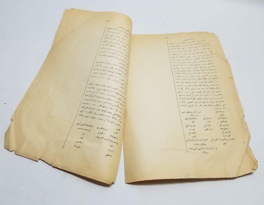 1928 YILI ÖNCESİ NADİR BÜYÜK MİLLET MECLİSİ TUTANAKLARI