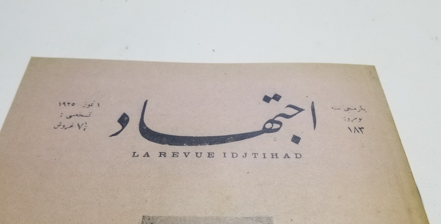 OSMANLICA İÇTİHAT DERGİSİ