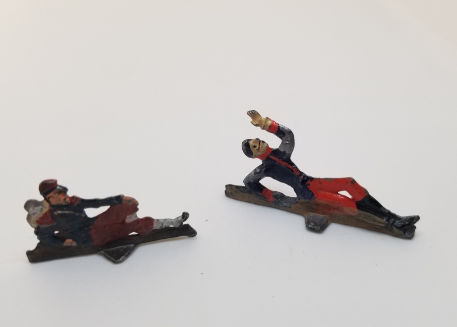 1. DÜNYA SAVAŞI DÖNEMİ EL BOYAMA ALMAN KURŞUN ASKER LOTU