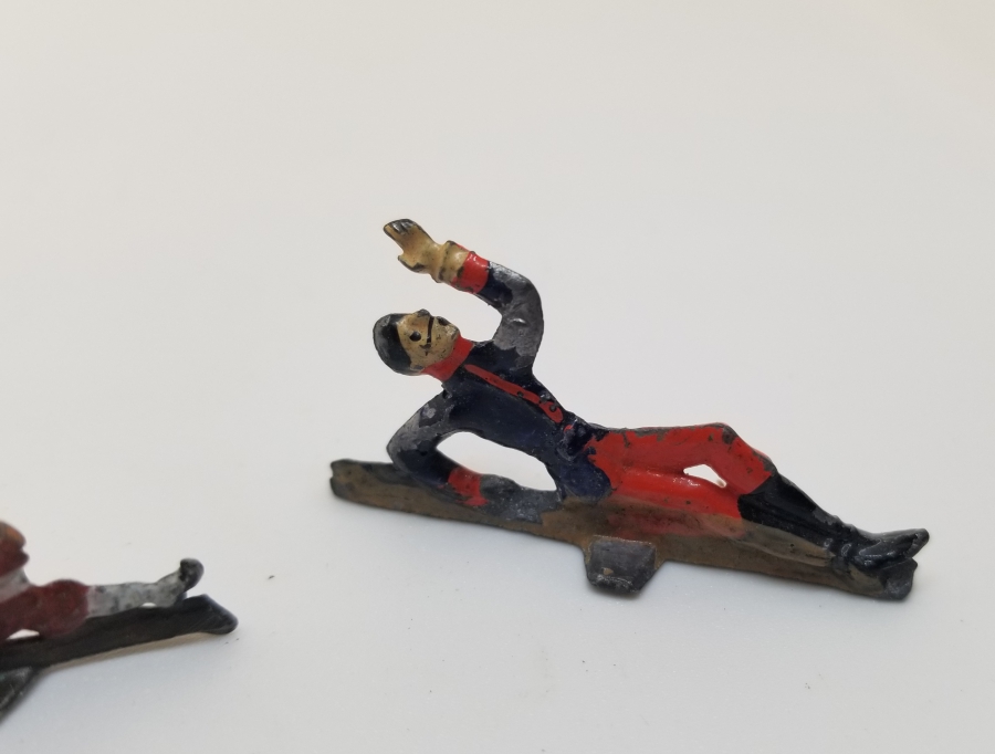 1. DÜNYA SAVAŞI DÖNEMİ EL BOYAMA ALMAN KURŞUN ASKER LOTU